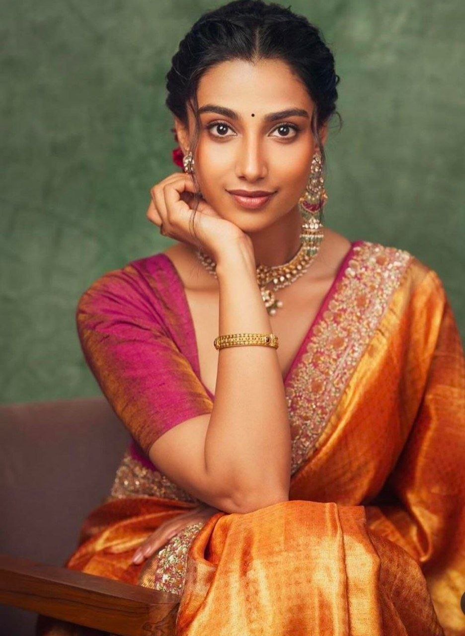 hello telugu heroine gallery meenakshi chaudhary 20240908 1