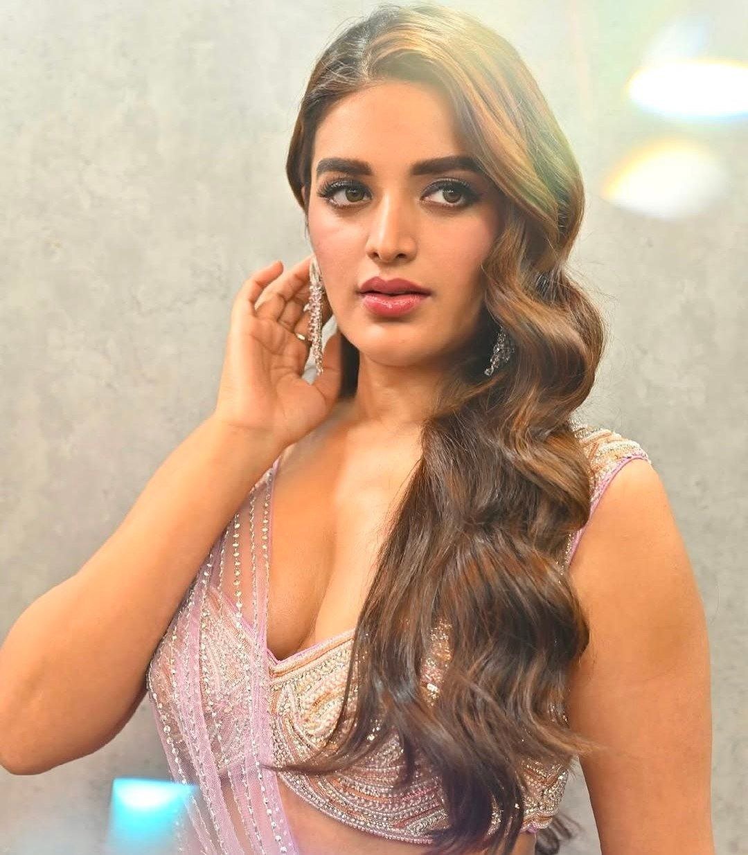 Niddhi Agerwal Vs Esha Gupta 2 hello telugu heroine gallery niddhi agerwal 20241123 3