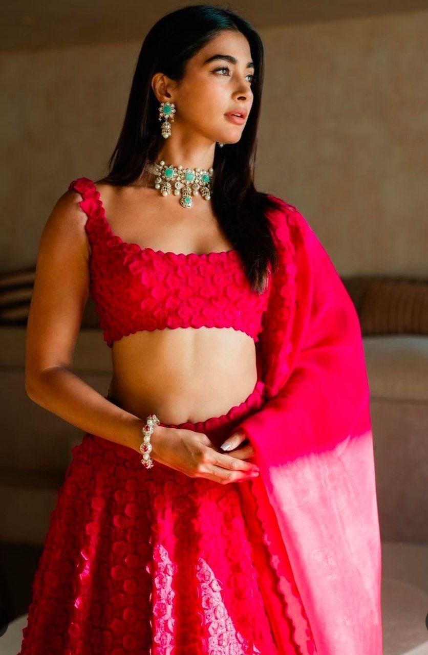 Pooja Hegde Vs Meenakshi Chaudhary Stunning Looks 2 hello telugu heroine gallery pooja hegde 20250315 3