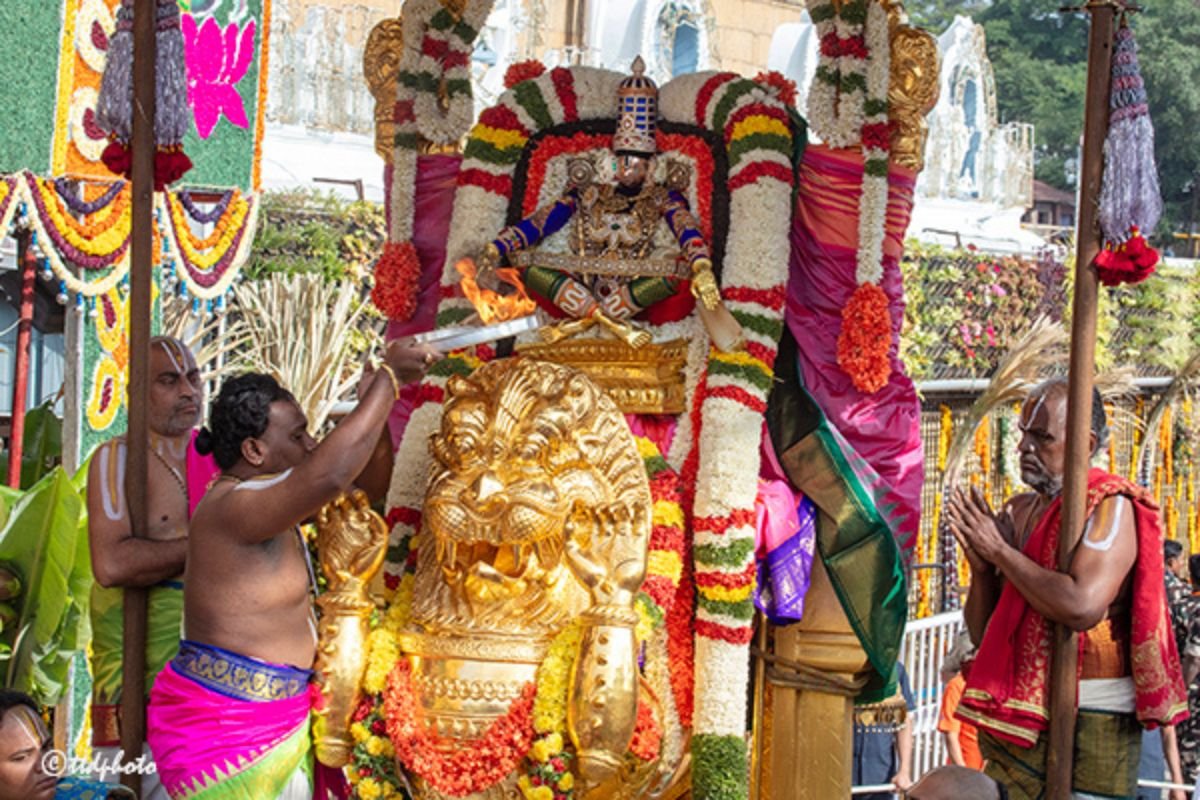 Hello Telugu - TTD Simha Vahanam Seva Interesting