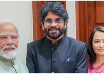 Hello Telugu - Popular Actor Nagarjuna Meet Modi