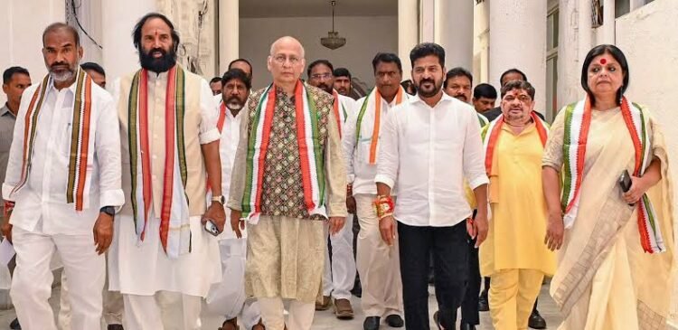 Hello Telugu - MP Abhishek Singhvi Shocking Comments