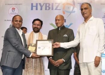 Hello Telugu - Dr SRK Dixit Gets Great Award