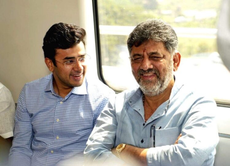 Hello Telugu - BJP MP Tejaswi Surya-DK Shivakumar Important Meet