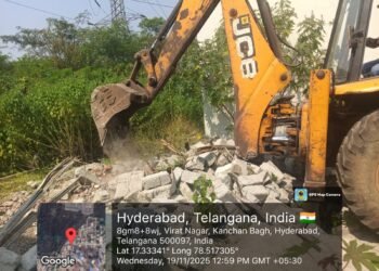 Hello Telugu - Hydraa Saves Huge Land in Karman Ghat