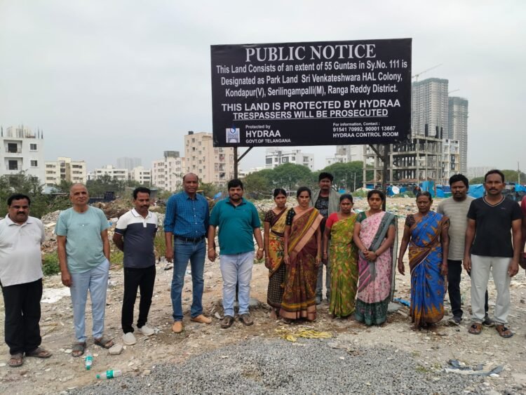 Hello Telugu - Hydraa Saved Huge Land Bank