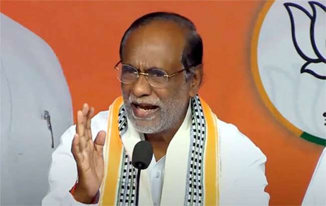 Hello Telugu - MP Laxman Fired on Congress