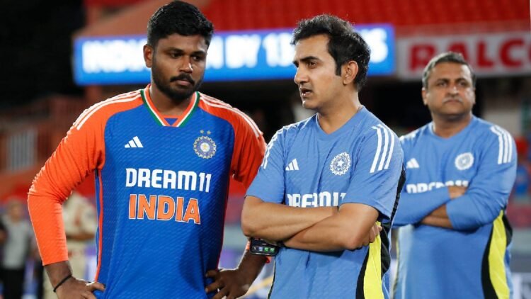 Hello Telugu - Sanju Samson-Gambhir Sensational