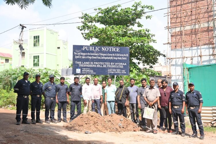 Hello Telugu - Hydraa Huge Land Saved