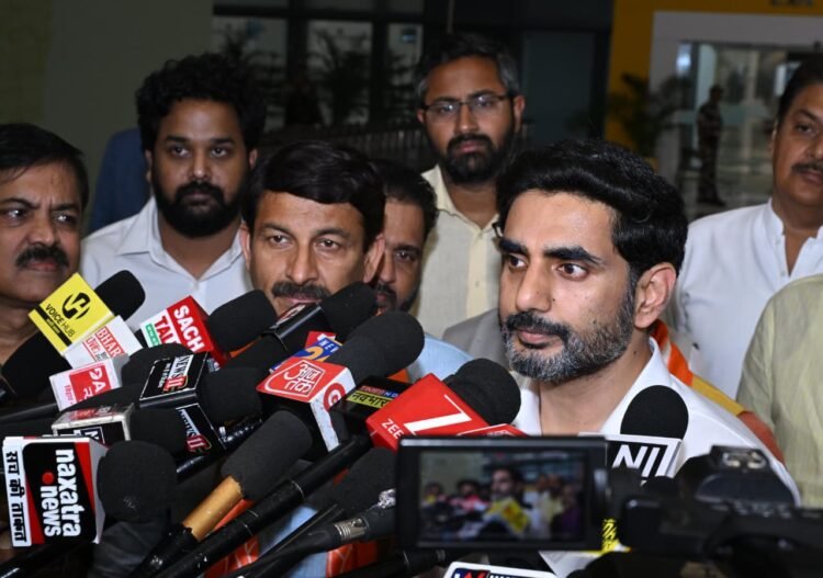 Hello Telugu - Minister Nara Lokesh Important Visit
